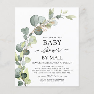 Budget Baby Shower By Mail Eucalyptus