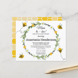 Budget Baby shower Invitation.