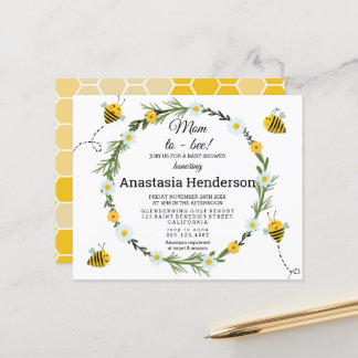 Budget Baby shower Invitation.