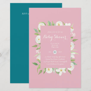 Budget Baby Shower Large Size Floral - Edit Colour