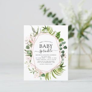 Budget Baby Sprinkle Shower Eucalyptus Greenery