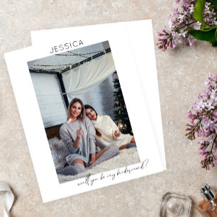 Budget Be My Bridesmaid Photo Proposal Script V