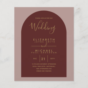 BUDGET Bilingual Spanish Boda English Wedding