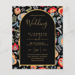 BUDGET Bilingual Spanish English Boda Wedding