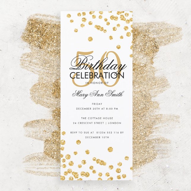 Budget Birthday Glitter Confetti Gold  (Creator Uploaded)
