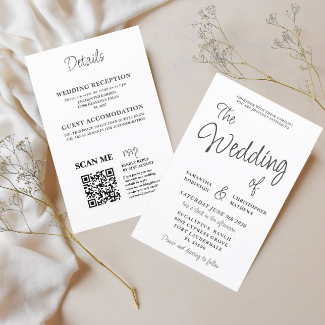 Budget Black and White All in One Wedding (Creator Uploaded)