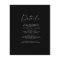 Budget Black Details Card | 