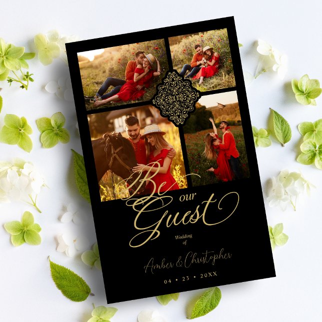 Budget Black Fake Golden Luxury filigree 4 photos (Creator Uploaded)