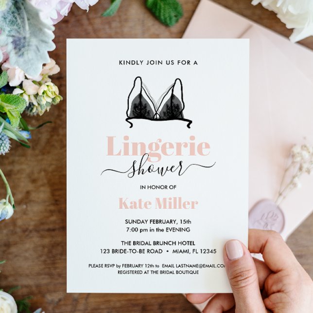 BUDGET Black Pink Ooh La La Lingerie Bridal SHOWER (Creator Uploaded)