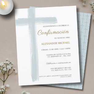 Budget Blue Cross Boy Confirmation Confirmacion