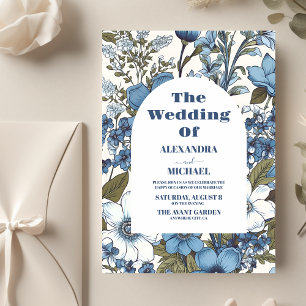 Budget Blue Periwinkle Wildflowers Wedding
