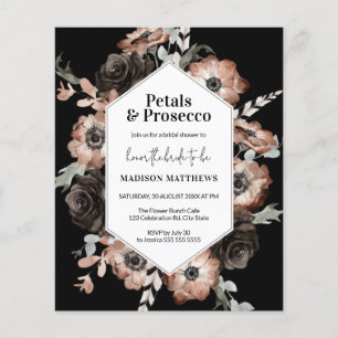 Budget Boho Floral Petals & Prosecco Bridal Shower