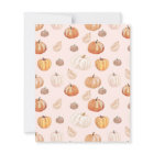 Budget Boho Pink Pumpkin Girl Baby Shower Invite