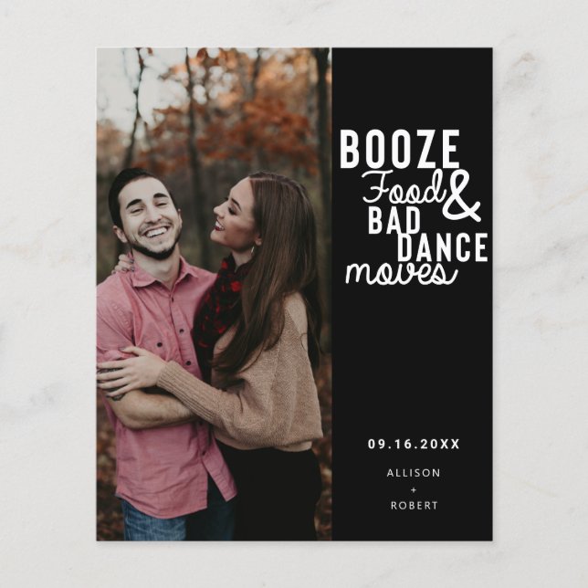 Budget Booze Food & Bad Dance Moves Photo (Front)