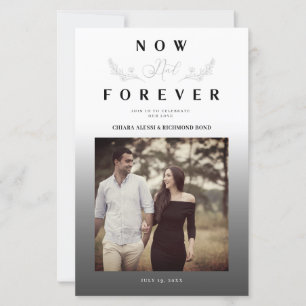 Budget Branches Grey Gradient Wedding Photo Script