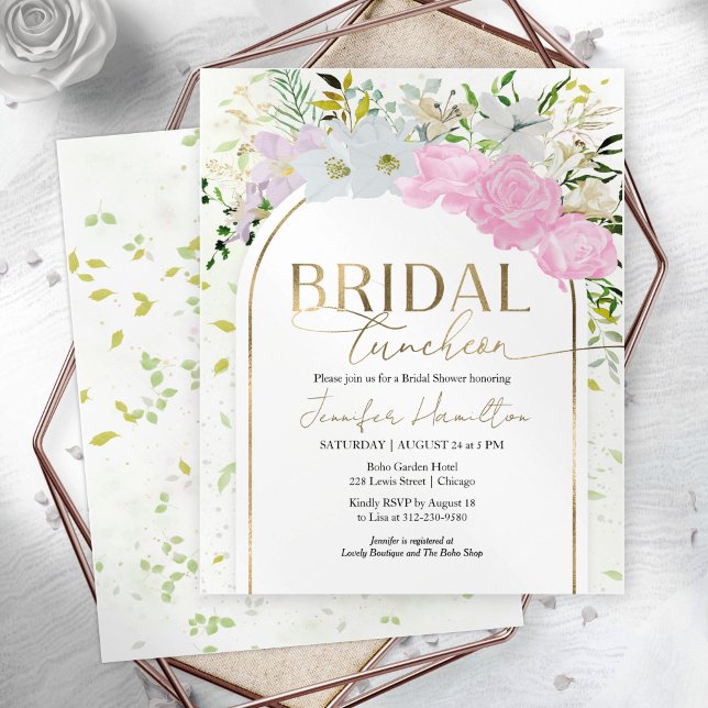 Budget Bridal Luncheon Bridal Shower Invitation (Creator Uploaded)