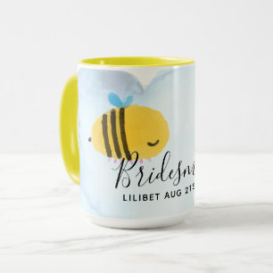 BUDGET Bridesmaid Bridal Party Gifts Bumble BEES Mug