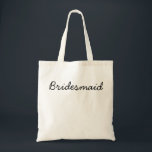 Budget Bridesmaid Tote Bag<br><div class="desc">Create a simple and inexpensive survival kit with this bridesmaid tote</div>