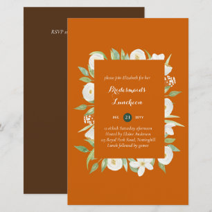 BUDGET Bridesmaids Luncheon Brunch Lunch Floral