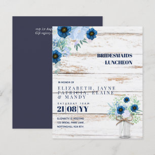 BUDGET Bridesmaids Luncheon Brunch Lunch Floral