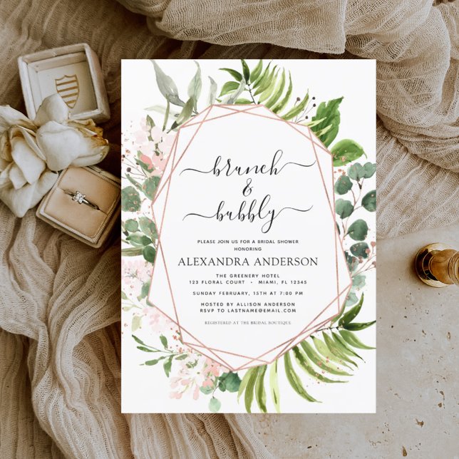 Budget Brunch & Bubbly Bridal Shower Greenery (Creator Uploaded)