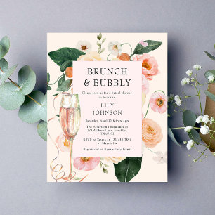 Budget Brunch & Bubbly Floral Bridal Shower