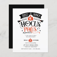 BUDGET Bunch of Hocus Pocus Halloween Bash Party