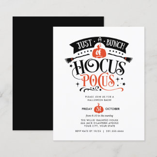 BUDGET Bunch of Hocus Pocus Halloween Bash Party