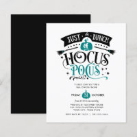 BUDGET Bunch of Hocus Pocus Halloween Bash Party