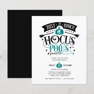 BUDGET Bunch of Hocus Pocus Halloween Bash Party