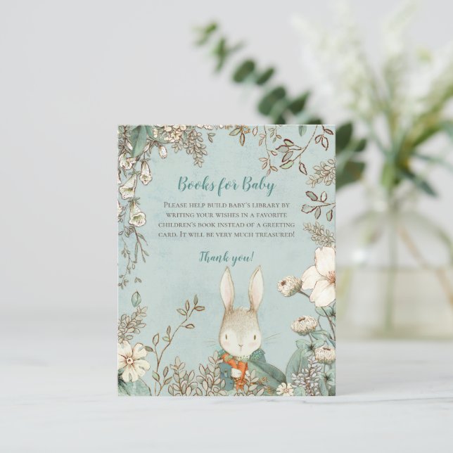 Budget Bunny Books For Baby Shower Enclosure (Standing Front)
