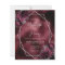 Budget Burgundy Faux Foil Silver Floral Wedding