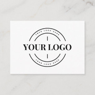 Budget Business Logo Company Custom Thank You Card