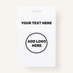 BUDGET BUSINESS LOGO EMPLOYEES SIMPLE MINIMAL ID BADGE