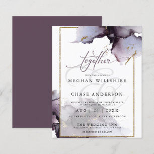 Budget But Beautiful Abstract Amethyst Purple