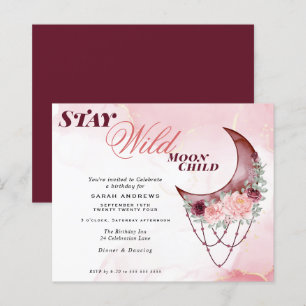 Budget But Beautiful Rustic Crescent Moon Mandala