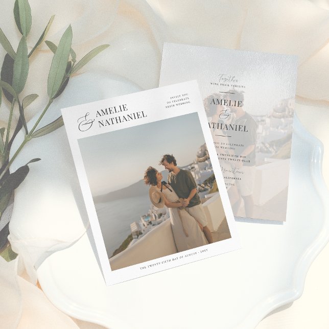 Budget Calligraphy Ampersand Bold 2 Photo Wedding (Creator Uploaded)