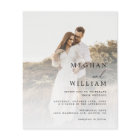 Budget Calligraphy Qr Code Photo Wedding Invites