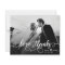 Budget Calligraphy Script Wedding Thank You Card