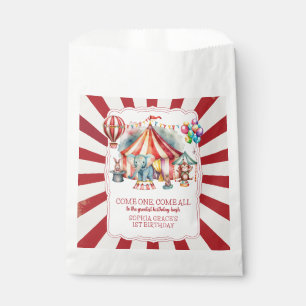 Budget Carnival Circus Show & Animals Birthday Favour Bags