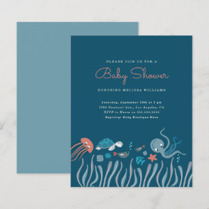 Budget Cartoon Under The Sea Ocean Baby Shower