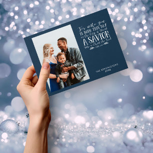 Budget Christian Christmas Verse Holiday Photo