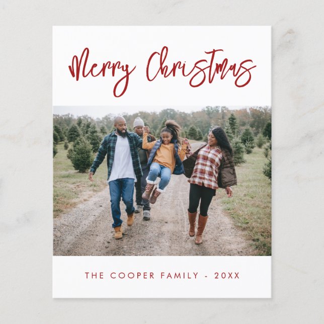 Budget Christmas Card (Front)