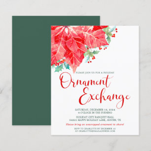 Budget Christmas Holiday Ornament Exchange Party