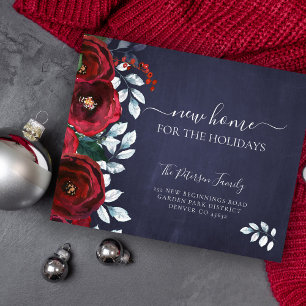 Budget Christmas new home moving announcement