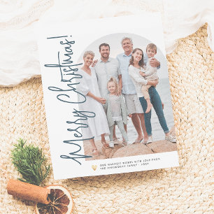 Budget Christmas Photo Arch & Gold Heart Holiday