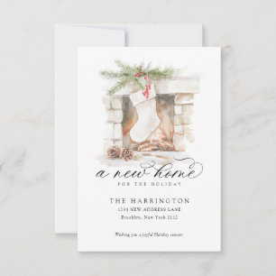BUDGET Christmas Stocking A New Home Moving Card