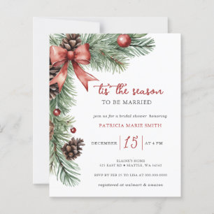 Budget Christmas Tis The Season Bridal Shower