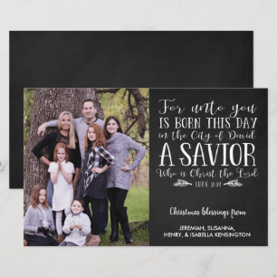 Budget Christmas Verse Typography Photo