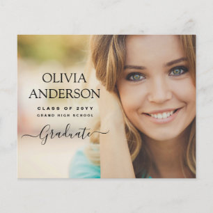 Budget Class of 2021 Photo Graduation Flyer